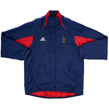 2002-04 France adidas Manteau de banc rembourré - 8/10 - (L)