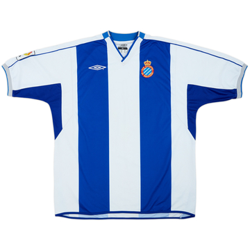 2002-03 Espanyol Maillot domicile - 8/10 - (XL)
