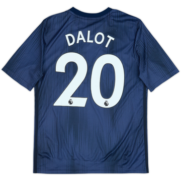2018-19 Manchester United Maillot third Dalot #20 - 7/10 - (XL.Boys)