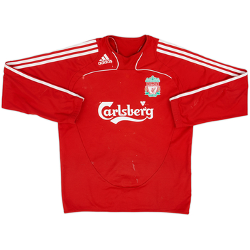 2008-09 Liverpool adidas Sweat - 4/10 - (M)