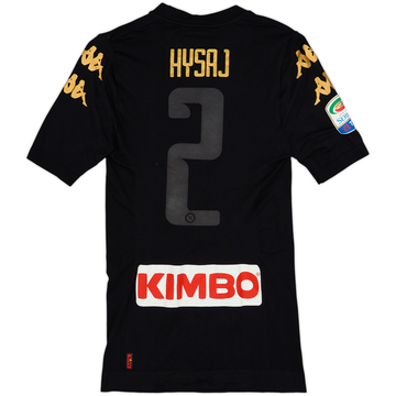 2016-17 Napoli Troisième maillot authentique Hysaj #2 - 4/10 - (M/L)