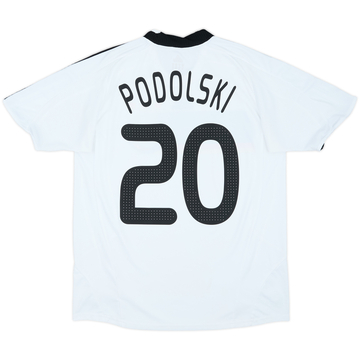 2008-09 Germany Maillot domicile Podolski #20 - 8/10 - (XL.Boys)
