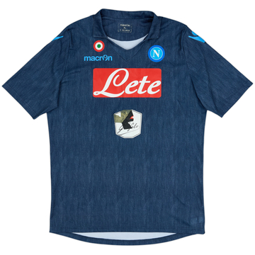2014-15 Napoli Maillot extérieur - 4/10 - (XL)