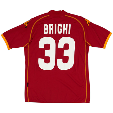 2008-09 Roma Maillot Domicile Brighi #33 - 4/10 - (S)