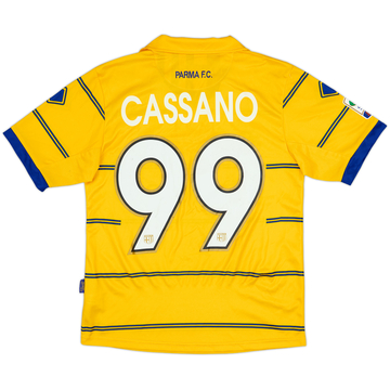2011-12 Parma Maillot Third Cassano #99 - 7/10 - (S)