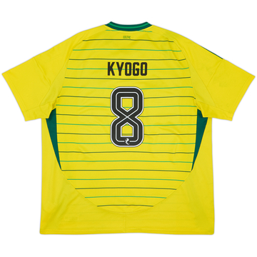 2024-25 Celtic Maillot extérieur Kyogo #8 - 6/10 - (XXL)