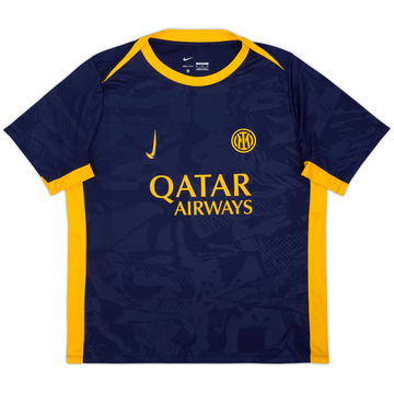 2024-25 Inter Milan Nike Maillot d'entraînement 10/10 (XL)