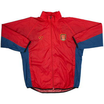 2000-01 Arsenal Nike Veste de pluie à capuche - 6/10 - (XL)