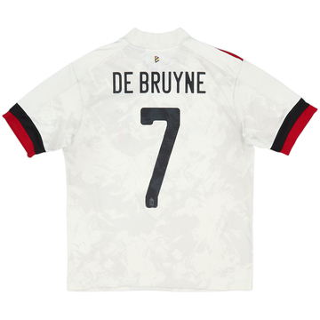 2020-22 Maillot extérieur Belgique De Bruyne #7 - 7/10 - (M)