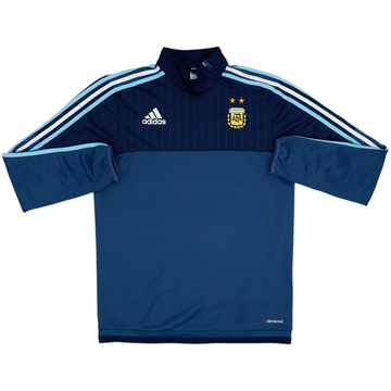 2014-15 Argentina adidas Haut d'entraînement 1/4 zip - 8/10 - (S)