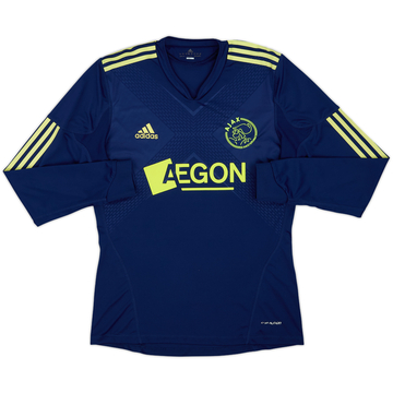 2010-11 Ajax Maillot version joueur extérieur manches longues - 8/10 - (M)