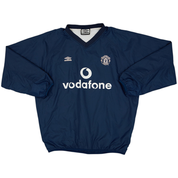 2000-01 Manchester United Umbro Haut d'entraînement - 7/10 - (S)