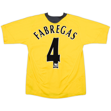 2006-07 Arsenal Maillot extérieur Fabregas #4 - 8/10 - (M.Boys)