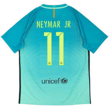 2016-17 Barcelona Maillot Third Neymar Jr #11 - 8/10 - (L)