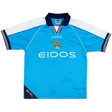 1999-01 Manchester City Maillot domicile - 5/10 - (M)