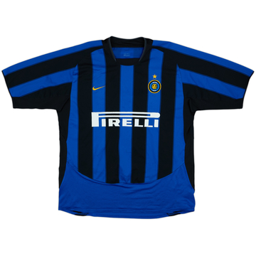 2003-04 Inter Milan Maillot Domicile - 5/10 - (XL)