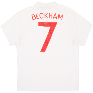 2009-10 England Maillot domicile Beckham #7 - 5/10 - (L)