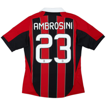 2012-13 AC Milan Maillot Domicile Ambrosini #23 - 6/10 - (M)
