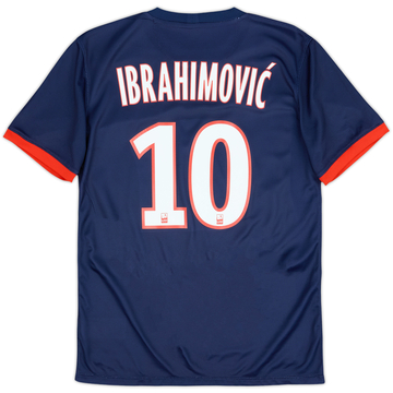 2013-14 Paris Saint-Germain Maillot domicile Ibrahimovic #10 - 9/10 - (S)