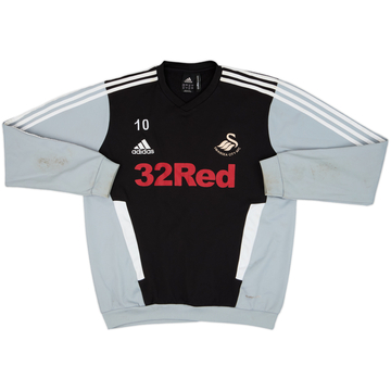 2010-11 Swansea Version joueur adidas Sweat #10 (A. Orlandi) - 6/10 - (L)