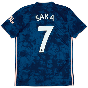 2020-21 Arsenal Maillot Third Saka #7 - 5/10 - (M)