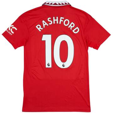 2022-23 Manchester United Maillot Domicile Rashford #10 - 8/10 - (S)