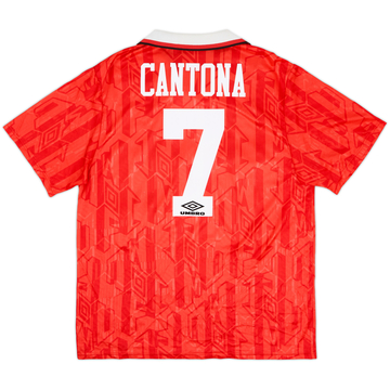 1992-94 Manchester United Maillot domicile Cantona #7 - 8/10 - (XL)