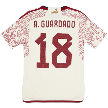 2022-23 Mexico Maillot extérieur A.Guardado #18 - 8/10 - (XS)