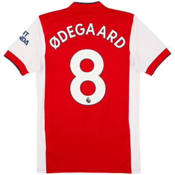 2021-22 Arsenal Maillot Domicile Odegaard #8 - 7/10 - (XS)