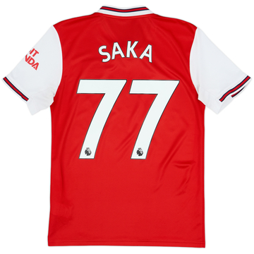 2019-20 Arsenal Maillot Domicile Saka #77 - 8/10 - (XS)