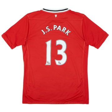 2011-12 Manchester United Maillot Domicile J.S.Park #13 - 8/10 - (12-13 ans)