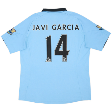 2012-13 Manchester City Maillot Domicile Javi Garcia #14 - 7/10 - (XL)
