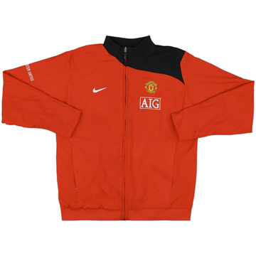 2008-09 Manchester United Nike Veste de survêtement - 8/10 - (XL.Boys)