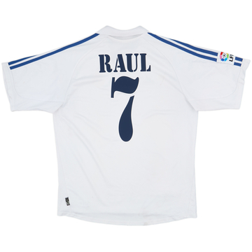 2001 Maillot domicile Real Madrid Raul #7 - 5/10 - (L)