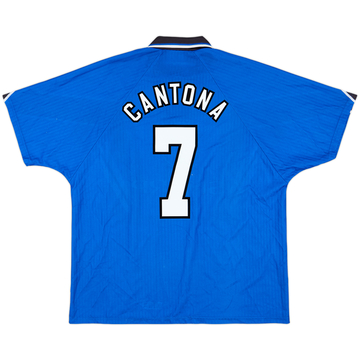 1996-98 Manchester United Maillot Third Cantona #7 - 8/10 - (XXL)