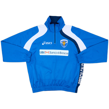 2007-08 Brescia Asics Haut d'entraînement 1/4 zip - 9/10 - (M)