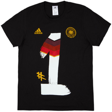 2014-15 Germany adidas T-shirt graphique - 9/10 - (M)