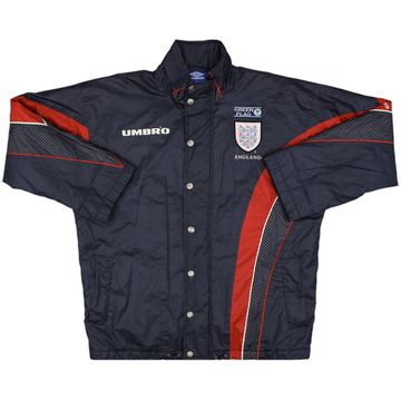 1998-99 England Umbro Veste de pluie à capuche - 7/10 - (S)