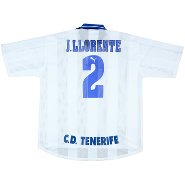 1998-99 Tenerife Maillot domicile J.Llorente #2 - 7/10 - (XXL)
