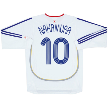 2006-08 Japan Maillot extérieur manches longues Nakamura #10 - 7/10 - (M)