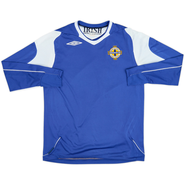 2006-08 Northern Ireland Maillot Extérieur Manches Longues - 8/10 - (M)