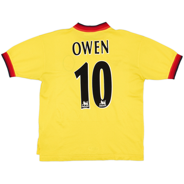 1997-99 Liverpool maillot extérieur Owen #10 - 5/10 - (M)