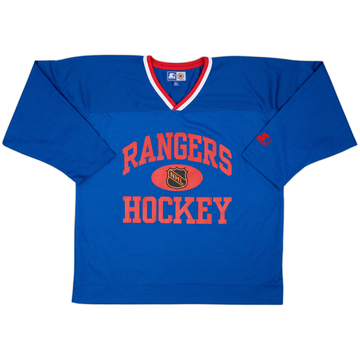 Maillot d'entraînement Starter New York Rangers années 90 - 9/10 - (XL)