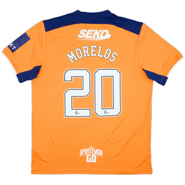 2022-23 Rangers Troisième maillot authentique Morelos #20 - 8/10 - (XL)