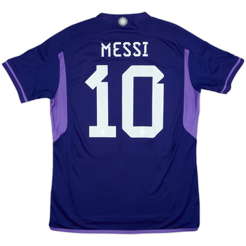 2022-23 Argentina Maillot extérieur Messi #10 - 9/10 - (L)