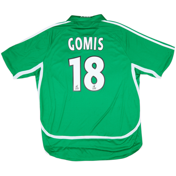2006-07 Saint Etienne Maillot domicile Gomis #18 - 8/10 - (XL)
