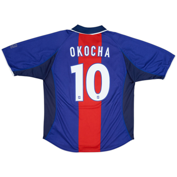 2000-01 Paris Saint-Germain Maillot Domicile Okocha #10 - 6/10 - (XL)