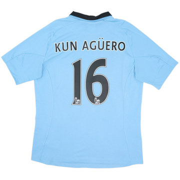2012-13 Manchester City Maillot domicile Kun Aguero #16 - 8/10 - (L)