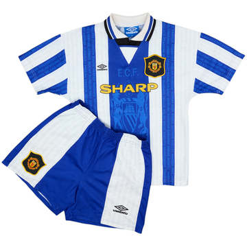 1994-96 Manchester United Troisième Kit Complet - 8/10 - (L.Boys)