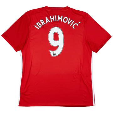 2016-17 Manchester United Maillot domicile Ibrahimovic #9